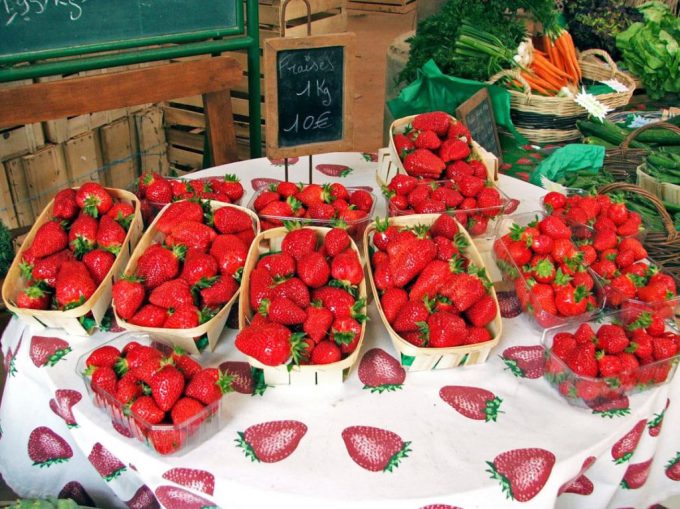 Les barquettes de fraises