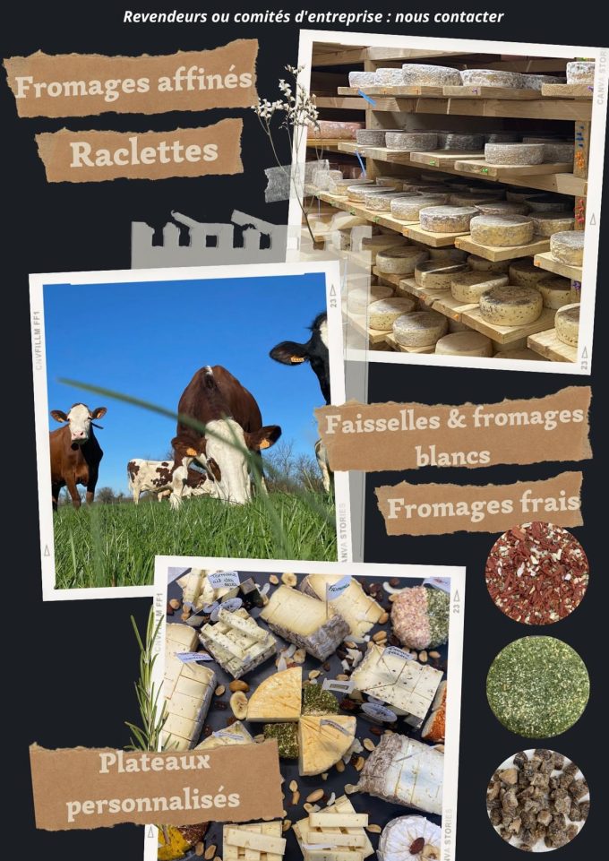 Fromagerie fermière Ker Lannoué - affiche