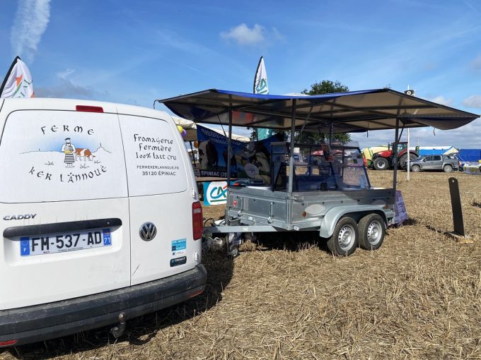Fromagerie fermière Ker Lannoué - étal ambulant
