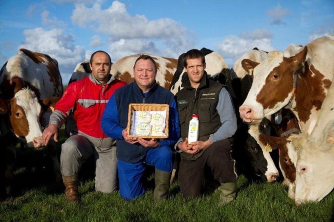 Les trois éleveurs de la GAEC de Kervannes