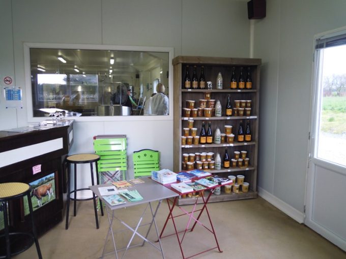 Magasin sur place