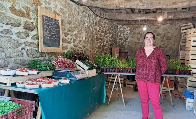 La Belle Verte - étal de vente