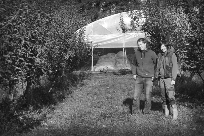 Marie et Christophe... en noir et blanc !