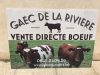 Affiche de la Ferme de la Rivière