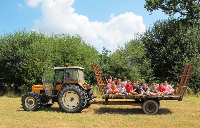 La Ferme de Trénube - promenade en tracteur