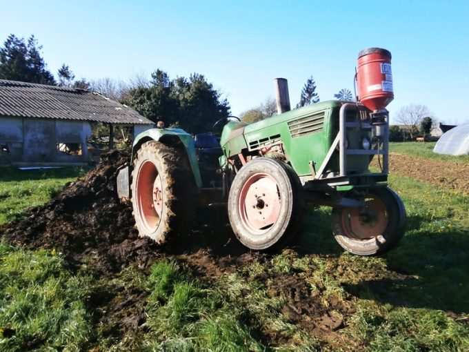 Tracteur du Verger de Lanvern
