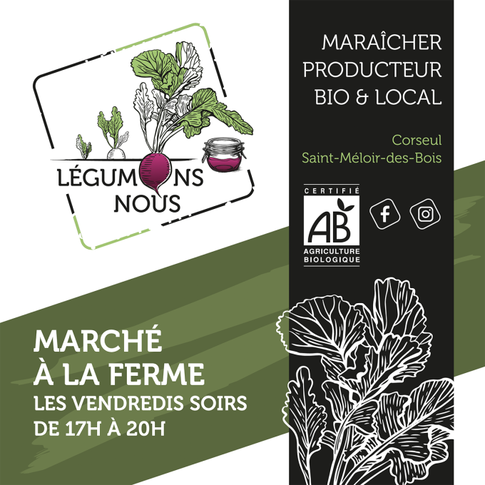 Légumons nous - marché à la ferme