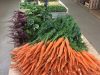 Vente de légumes au magasin