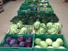 Vente de légumes au magasin