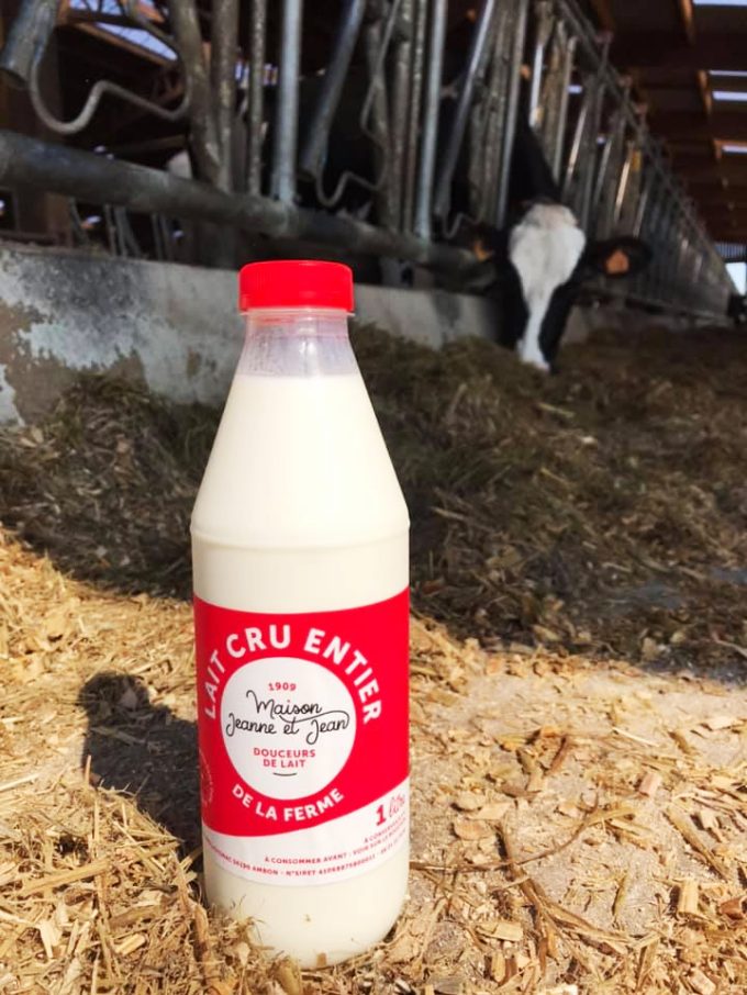 Maison Jeanne et Jean - lait cru entier
