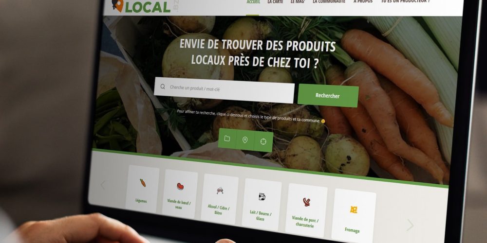 Mise à jour du site Mangeons-Local.BZH ! 😍🌱