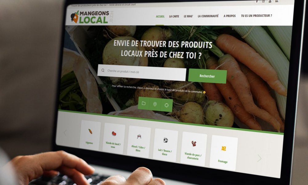 Mise à jour du site Mangeons-Local.BZH ! 😍🌱