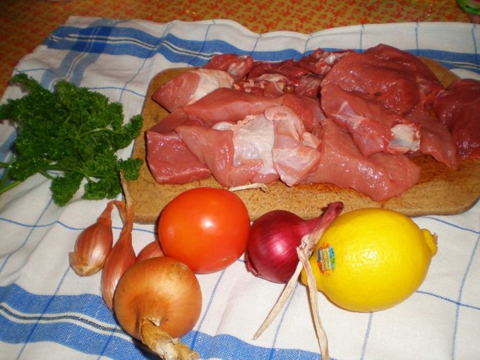 Viande pour les colis