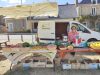 La Noë Verte - étal sur les marchés