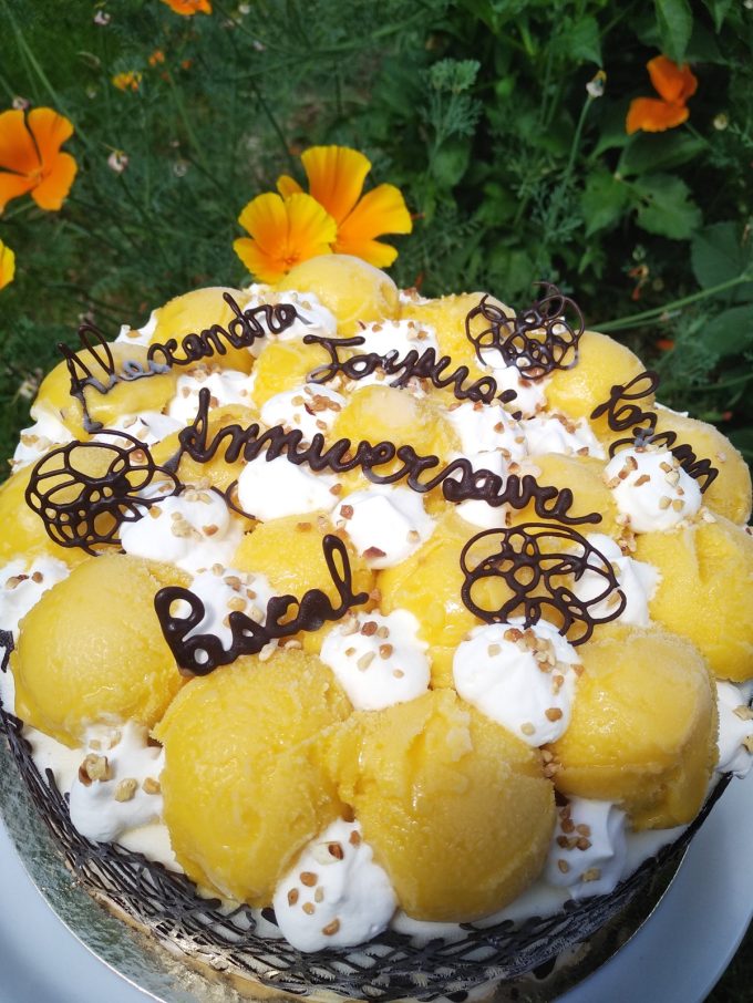 Idée de gâteau d'anniversaire maison