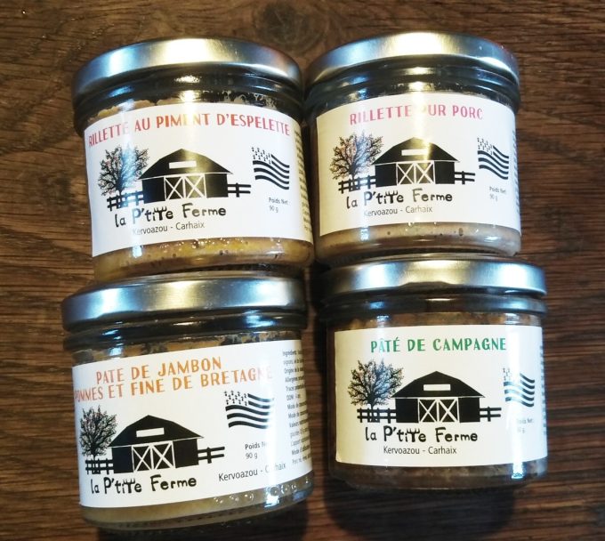 La P'tite Ferme - charcuteries en verrines