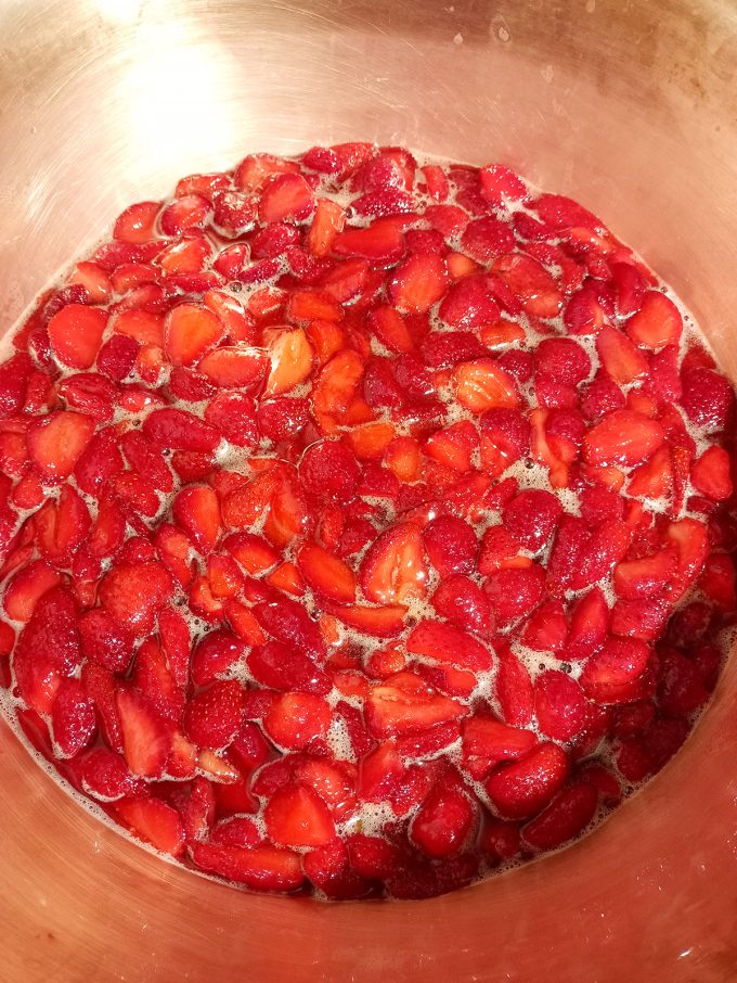 Petits Fruits d'ici - confiture cuisson