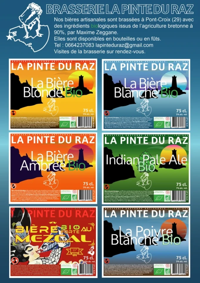 La Pinte du Raz - Gamme