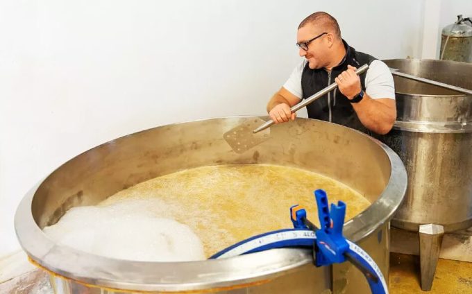 La Pinte du Raz - cuve de brassage