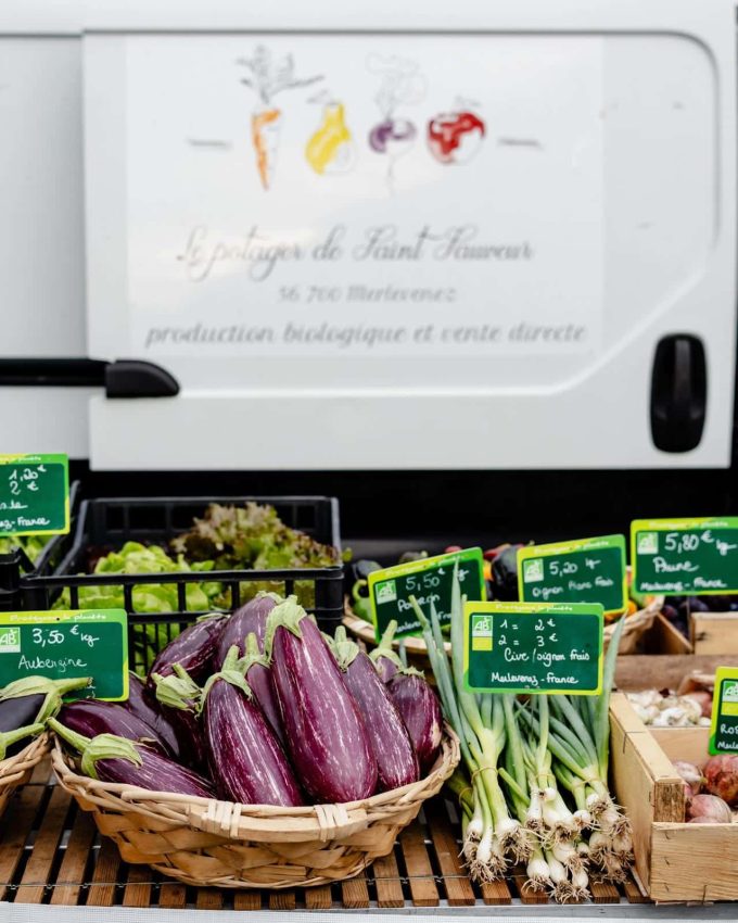 Le Potager de Saint Sauveur - jour de marché
