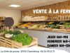 Vente directe dans le magasin à la ferme.