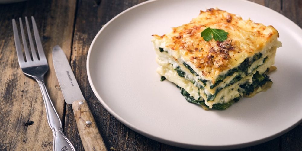 Recette de lasagnes chèvre épinards