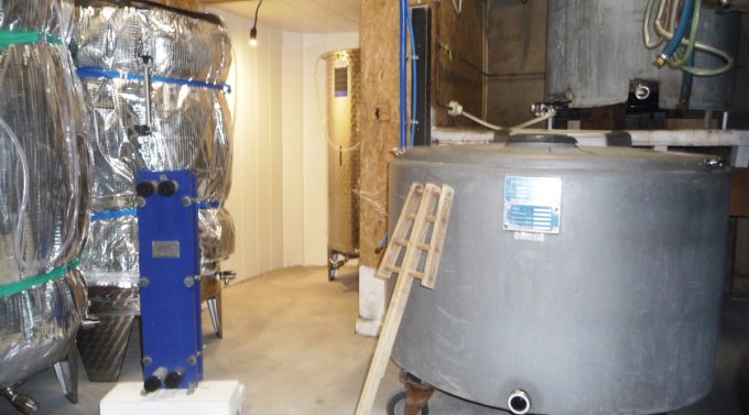 Salle de brassage