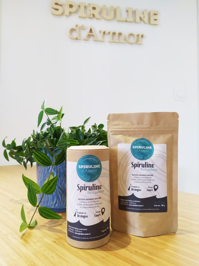 Spiruline d'Armor - spiruline en micro-paillettes