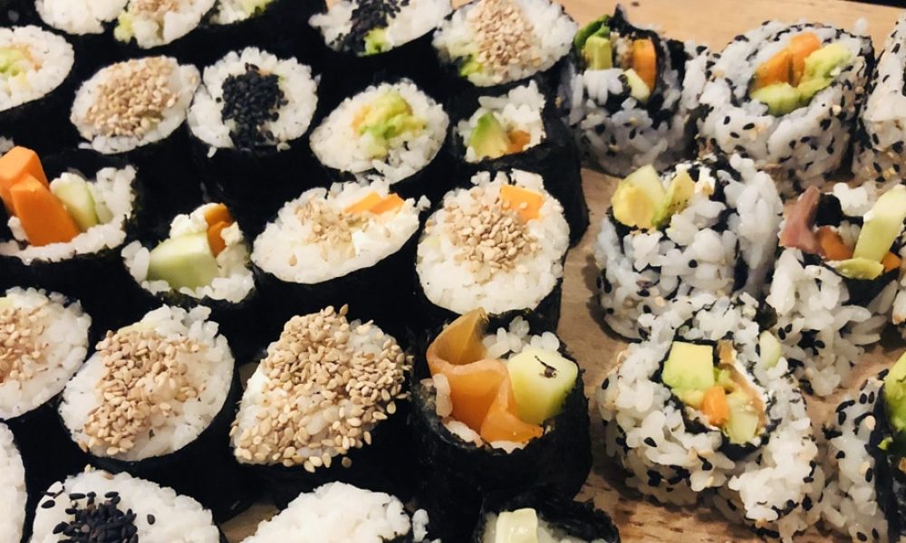 Recette de Maki et California Rolls… avec des ingrédients locaux !
