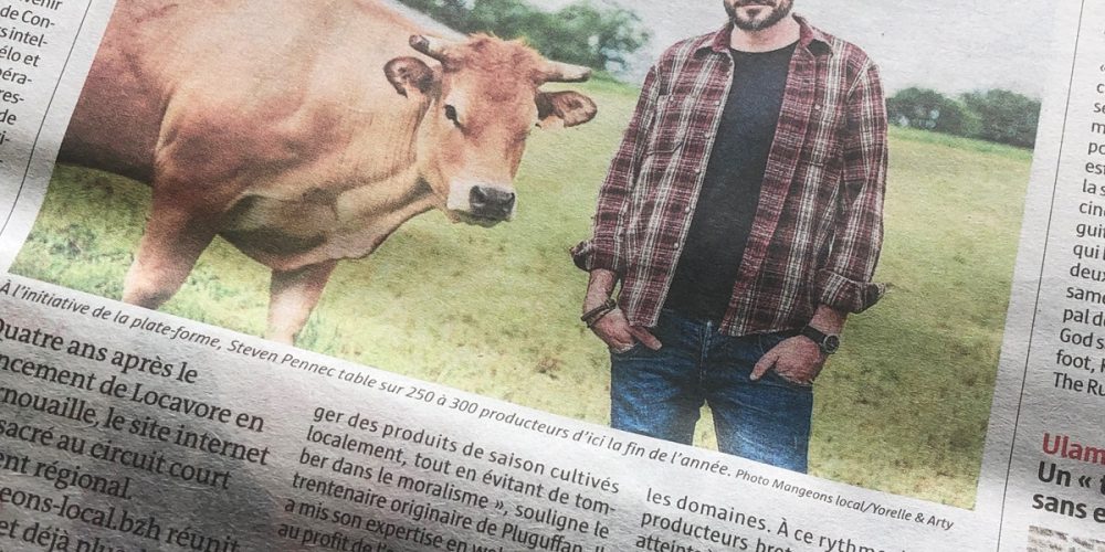 Le Télégramme nous accorde une belle page ! Cooooool.