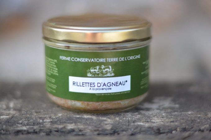 Rillettes d'agneau à la provençale