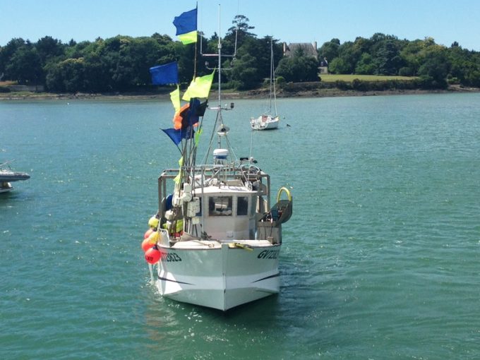 L'Ukie II, fier navire qui brave l'océan pour vous ramener poissons et crustacés !