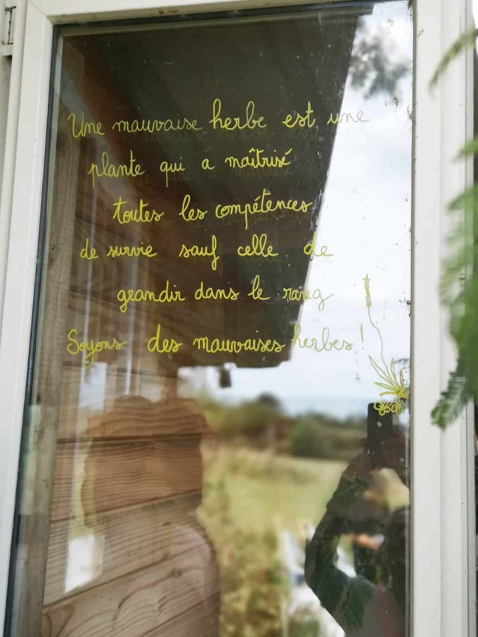 Un Pied devant l'Autre - refléxion