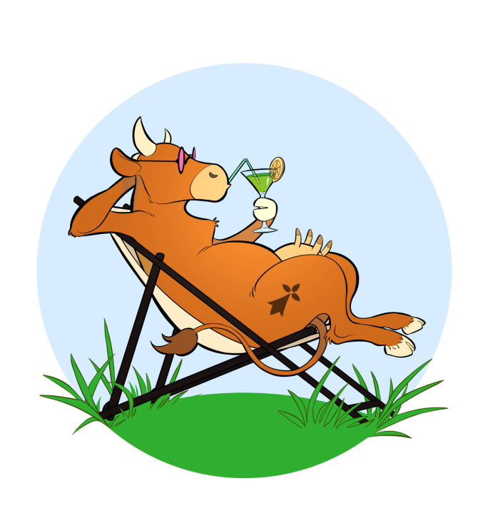 Les Vaches à Laezh - logo