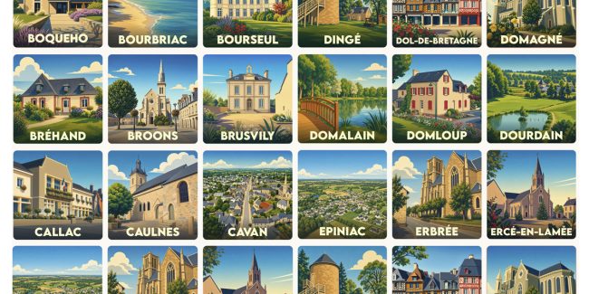 La Bretagne commune par commune : nos villes et nos villages ont aussi une identité