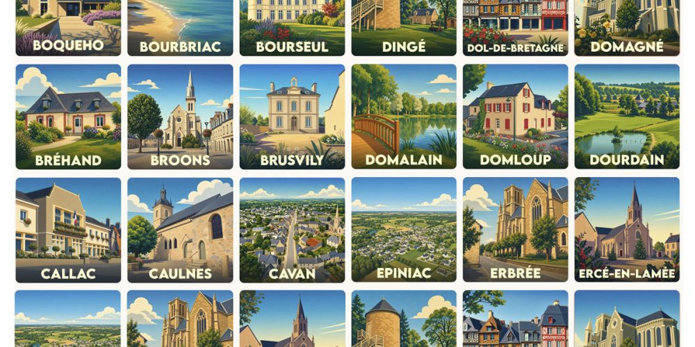 La Bretagne commune par commune : nos villes et nos villages ont aussi une identité