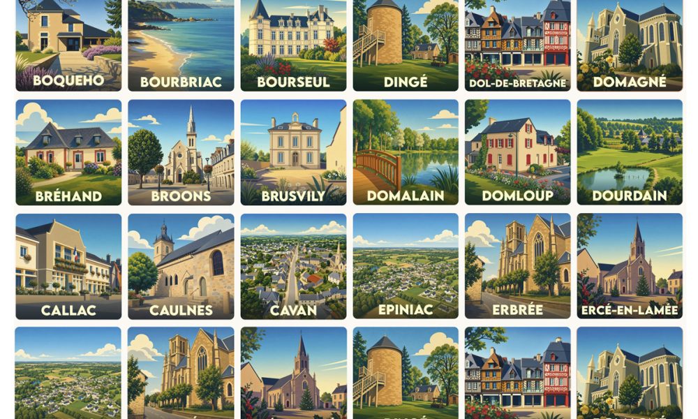 La Bretagne commune par commune : nos villes et nos villages ont aussi une identité