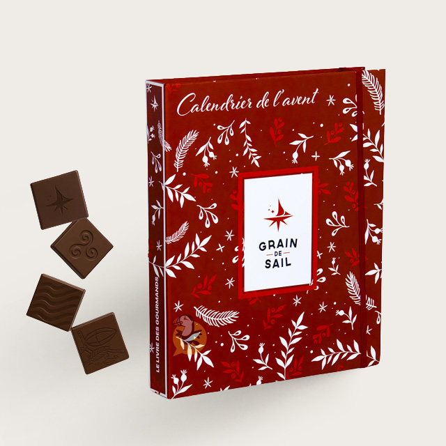 La ferme de Rulanou Calendrier de l'Avent chocolat Grain de Sail